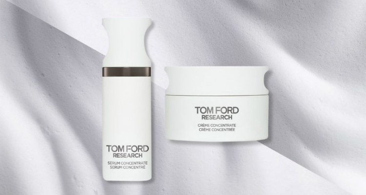 La crema y el serum de 'Tom Ford Research'
