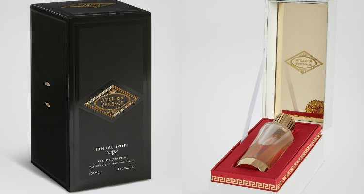 El lujoso packaging de la colección 'Atelier Versace Fragrances'