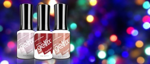 Uñas de gel perfectas durante todas las Navidades gracias a los nuevos esmaltes de Katai Gelfix