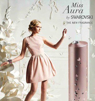 'Miss Aura' de Swarovski: una nueva fragancia inspirada en las mariposas