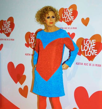 Ágatha Ruiz de la Prada presenta su nuevo perfume, 'Love, love, love'