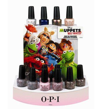 OPI lanza una colección inspirada en la película 'Muppets Most Wanted'