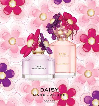 Marc Jacobs nos perfuma estas navidades con dos nuevos perfumes 'Daisy Sorbet' y 'Daisy Eau So Fresh Sorbet'