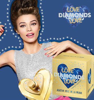 Ágatha Ruiz de la Prada suma un aroma más a su colección 'Love Love Love' con 'Love Diamonds Love'