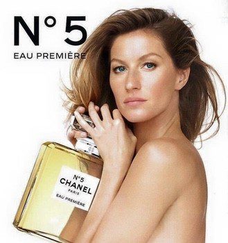 Gisele Bündchen se desnuda para Chanel nº5