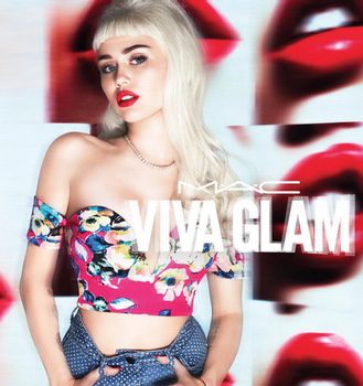 Miley Cyrus, irreconocible en la nueva campaña 'Viva Glam' de MAC