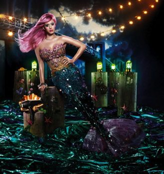 Katy Perry se convierte en sirena para la firma ghd