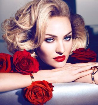 Max Factor lanza una colección de labiales inspirados en Marilyn Monroe con Candice Swanepoel