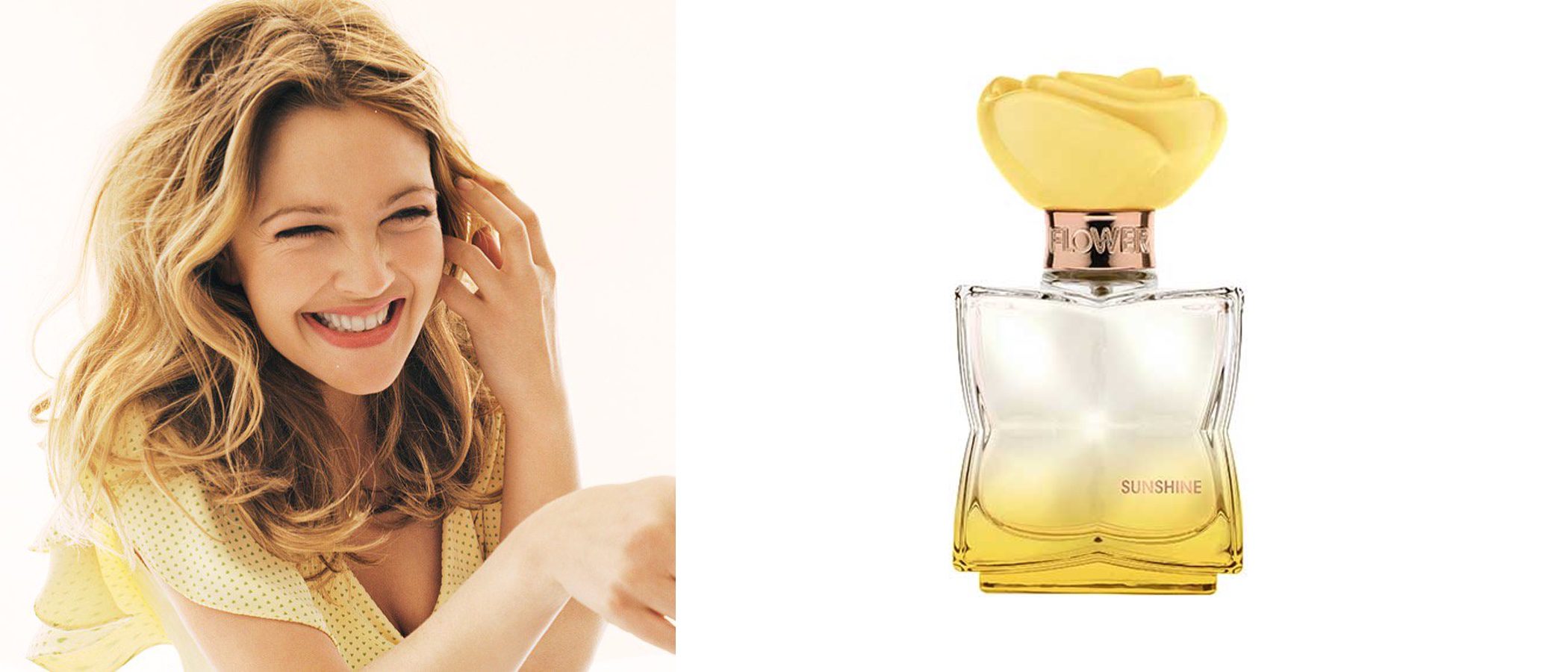 Drew Barrymore 'roba' la luz al sol con su perfume 'Sunshine'