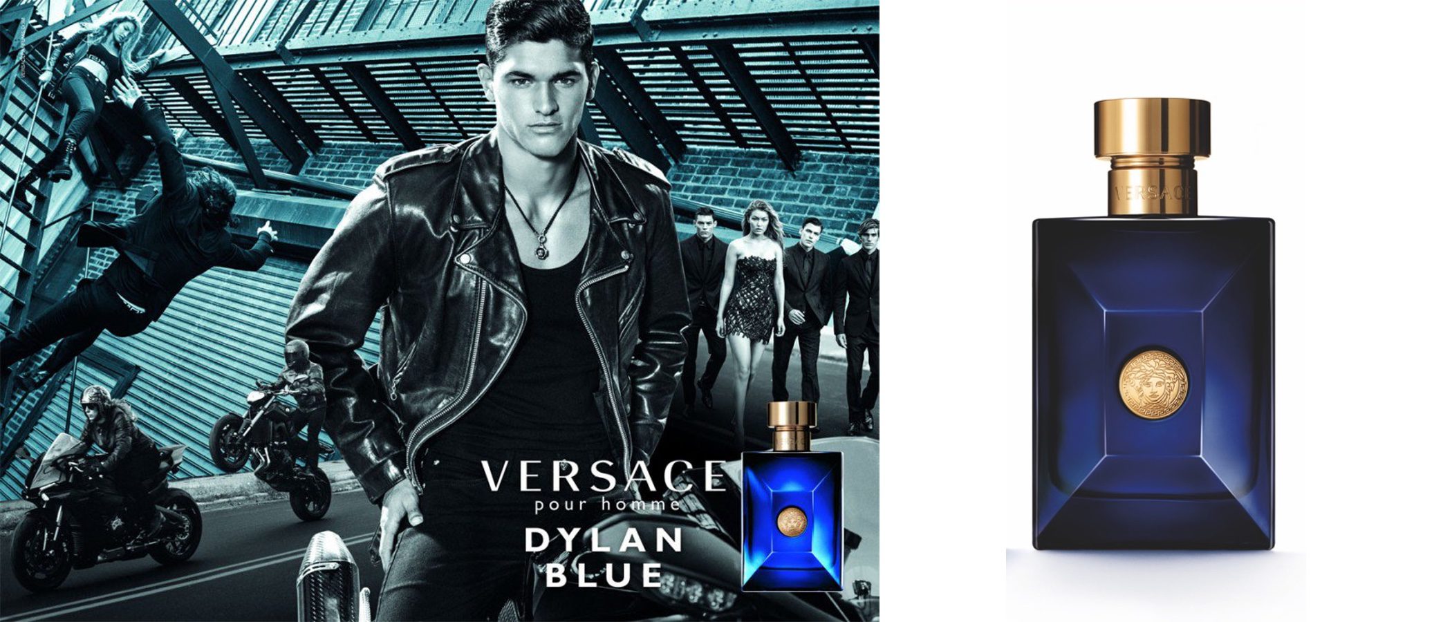 Versace busca el lado masculino más seductor con 'Dylan Blue'
