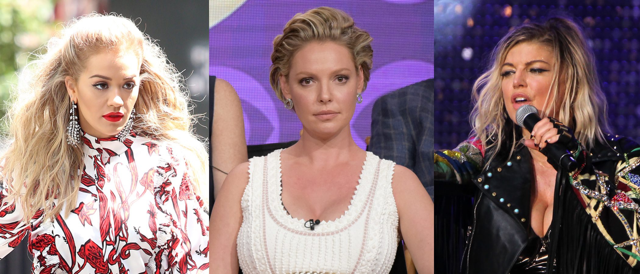 Rita Ora, Katherine Heigl y Fergie, entre los peores beauty looks de la semana