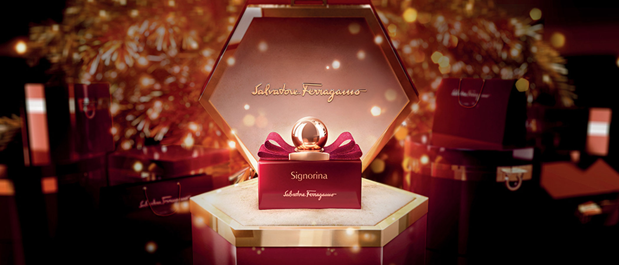 'Signorina In Rosso', la edición limitada del icónico perfume de Salvatore Ferragamo para esta Navidad