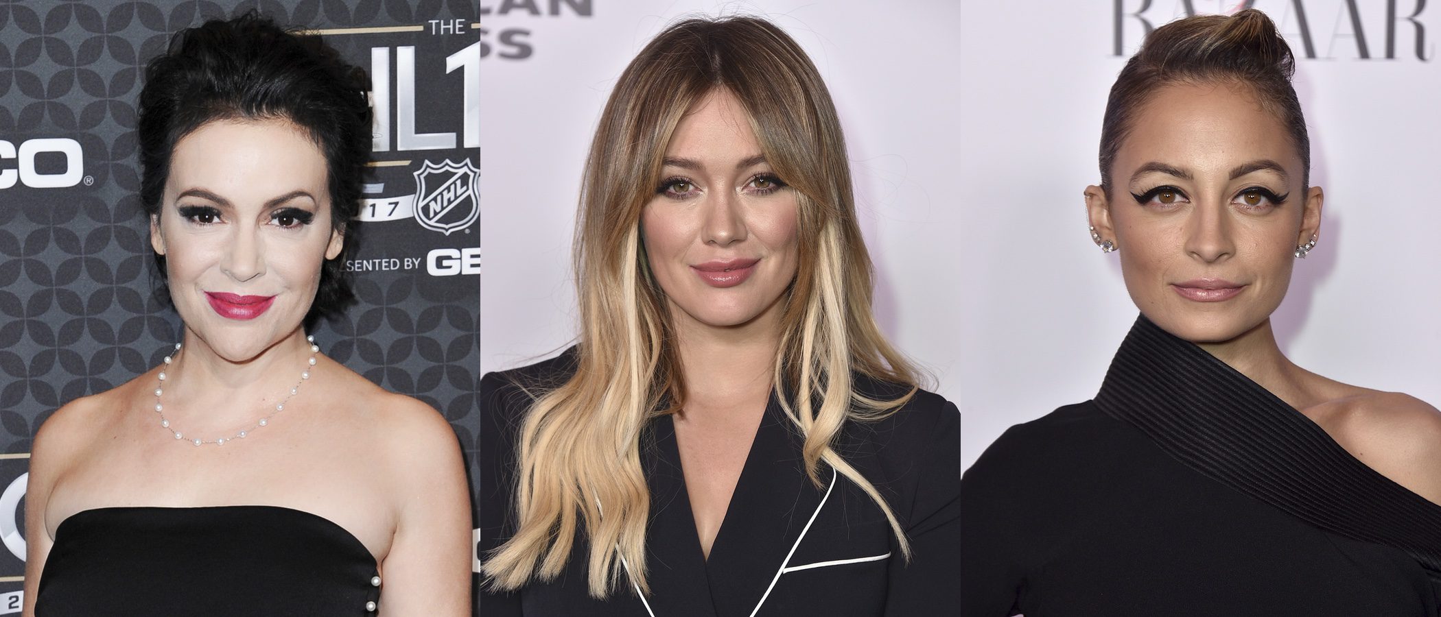 Alyssa Milano, Hilary Duff y Nicole Richie, entre los peores beauty looks de la semana