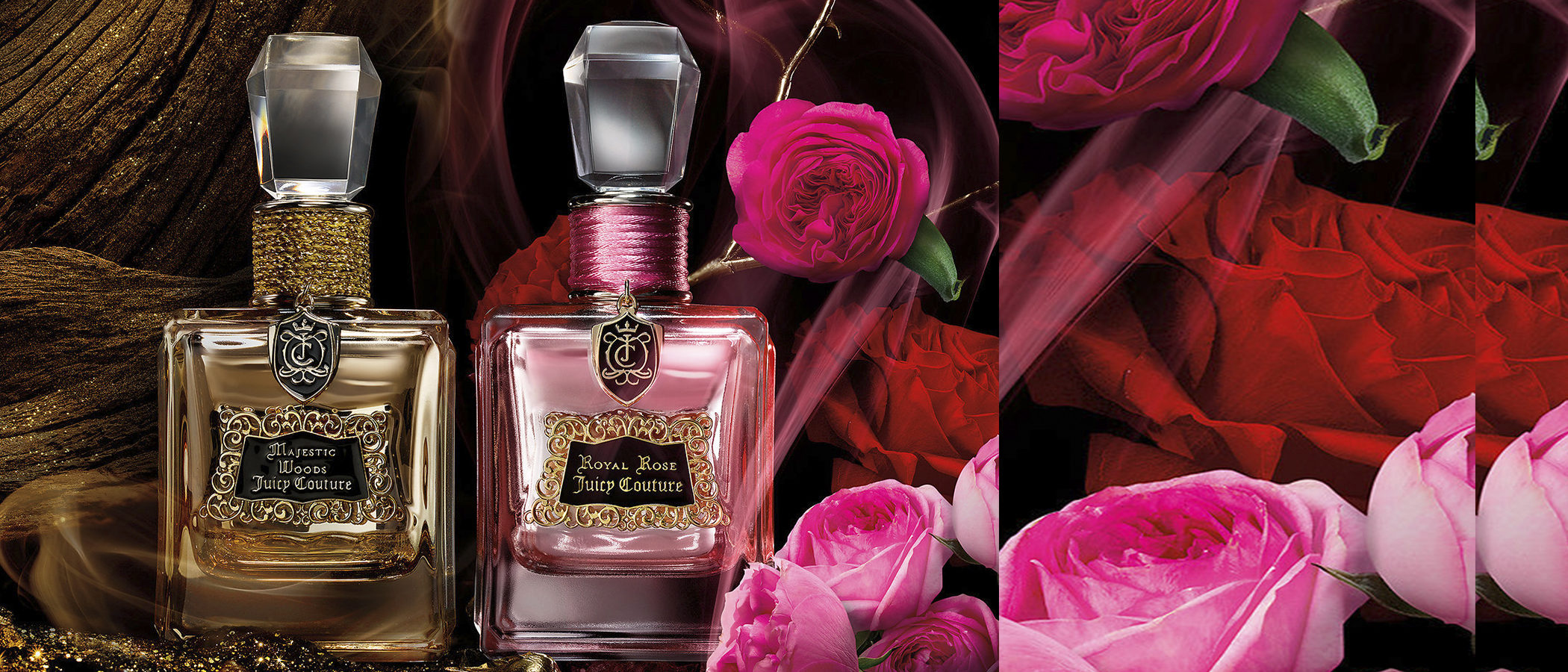 Juicy Couture crea una fragancia más elegante y seria con 'Royal Rose' y 'Majestic Woods'