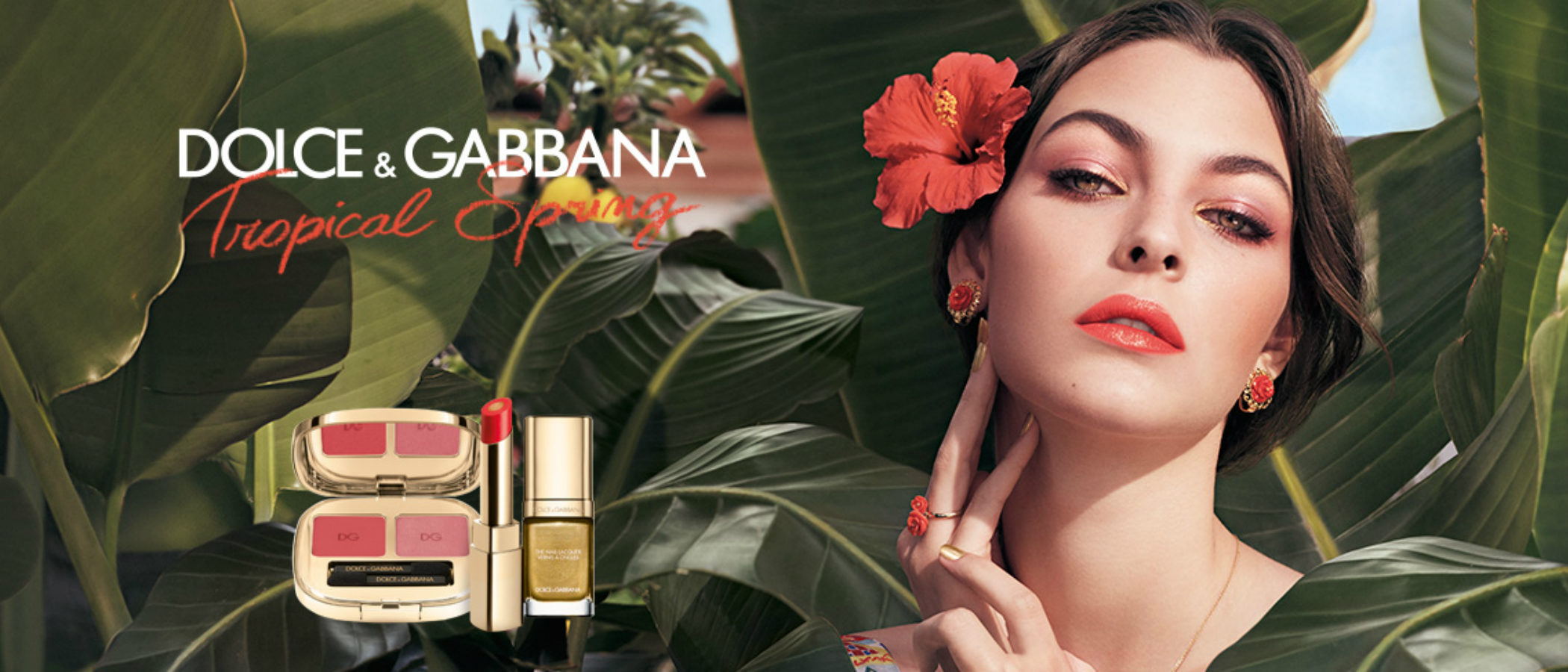 'Tropical Spring', la exótica colección de maquillaje de Dolce & Gabbana