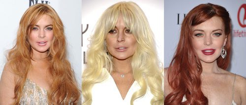 Los peores peinados de Lindsay Lohan