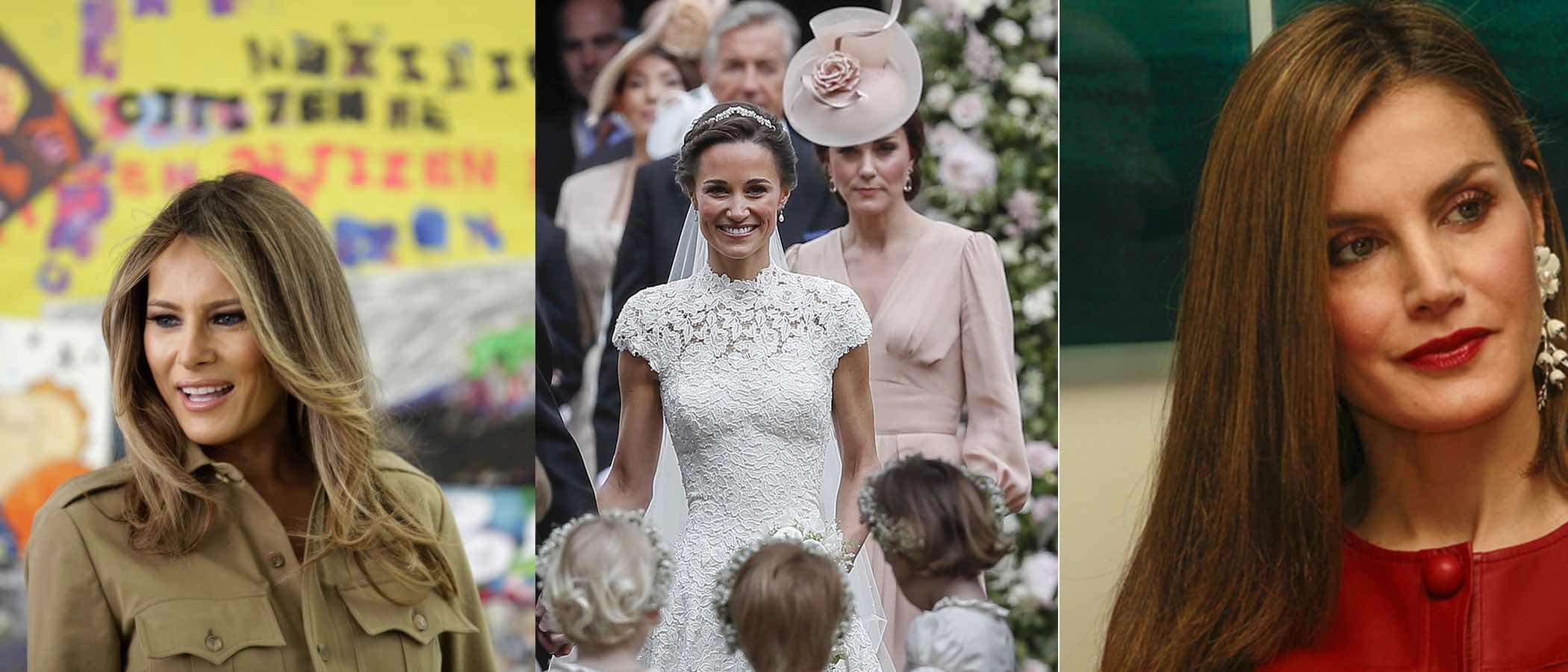 Melania Trump, Pippa Middleton y la Reina Letizia, entre los mejores beauty looks de la semana