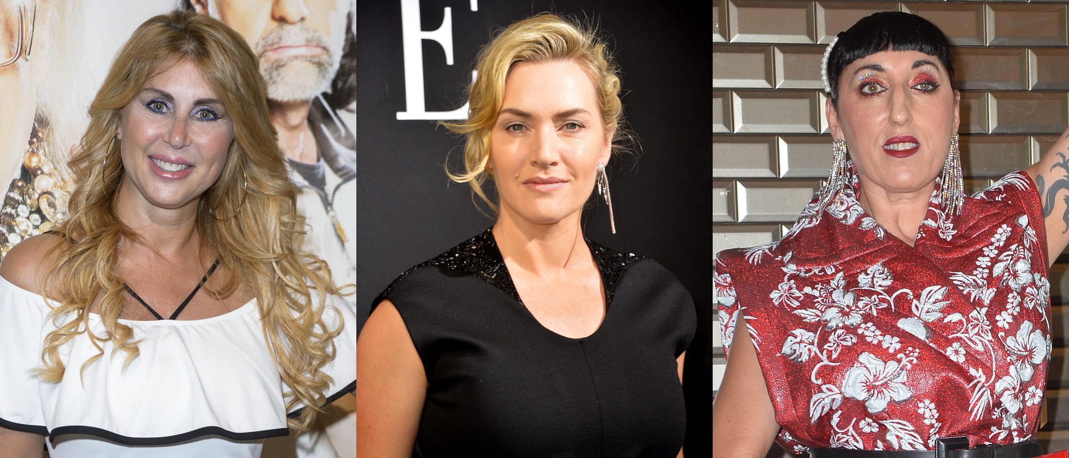 Rossy de Palma y Kate Winslet, entre los peores beauty looks de la semana