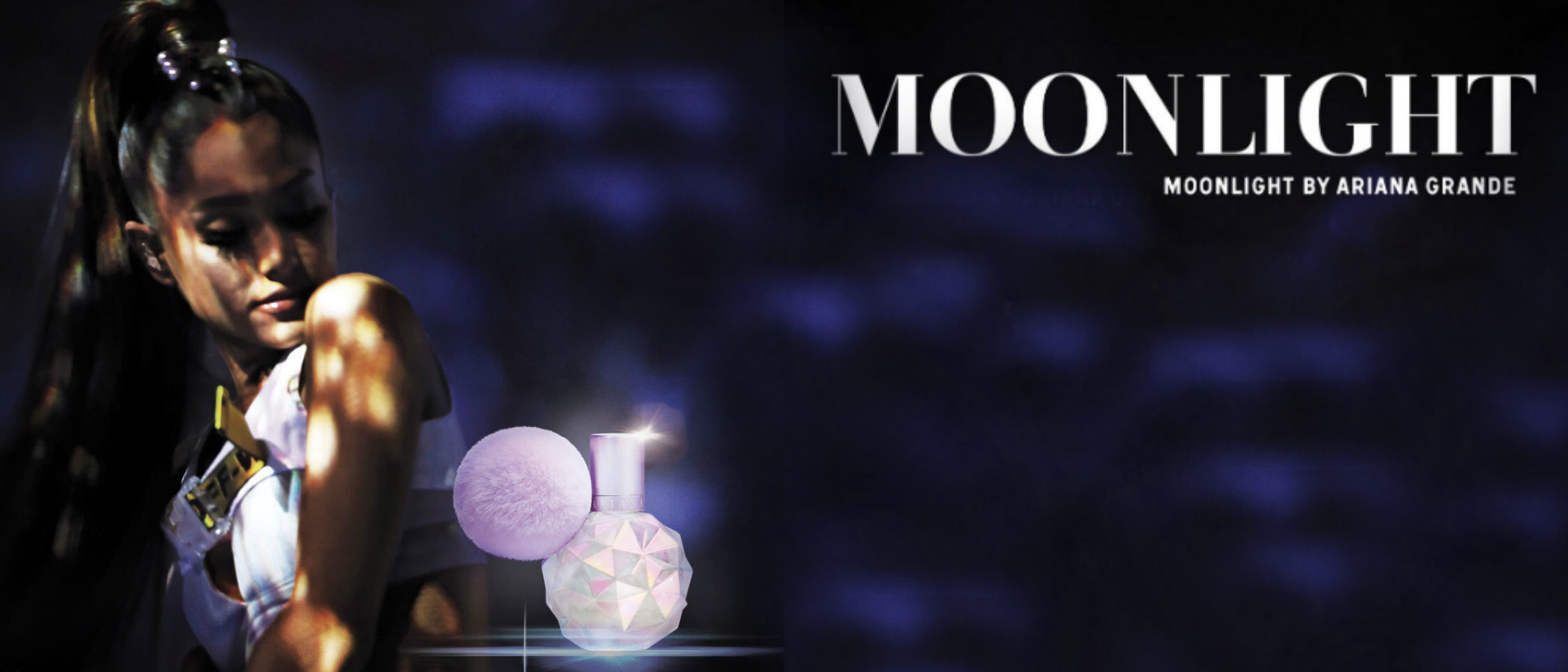Ariana Grande presenta 'Moonlight', el nuevo perfume de su colección