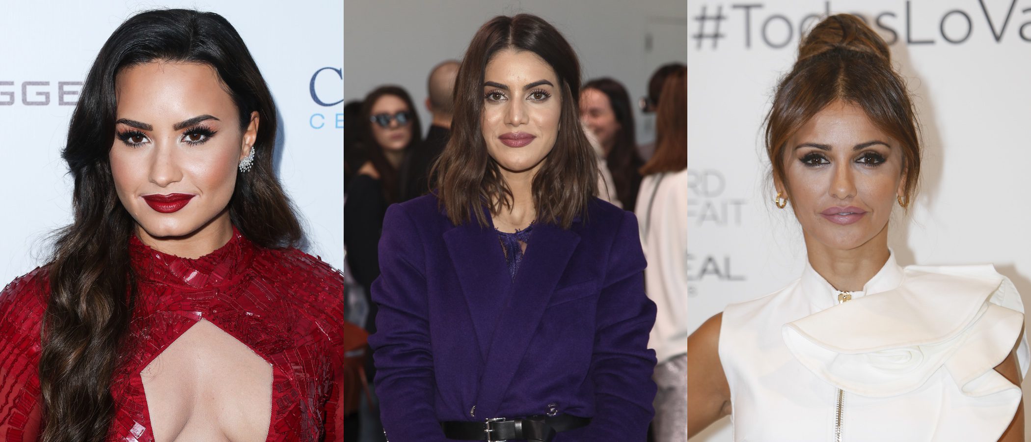Camila Coelho, Mónica Cruz y Demi Lovato lucen los mejores beauty looks de la semana