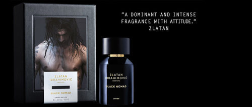 'Black Nomad', el salvaje y nuevo perfume masculino del futbolista Zlatan Ibrahimovic
