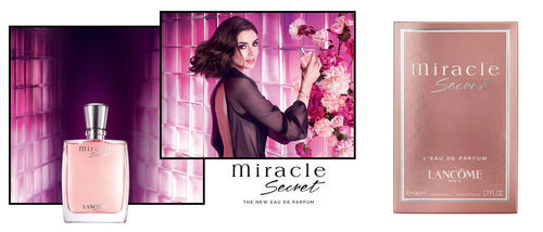 Lily Collins presenta 'Miracle Secret', el nuevo perfume de Lancôme