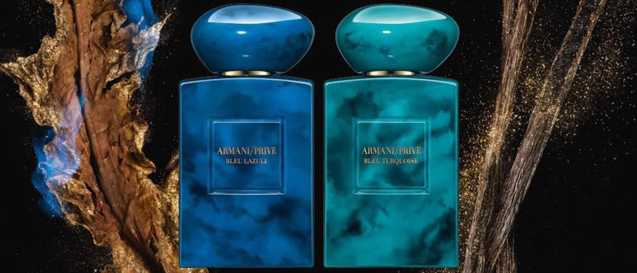La India inspira a Armani Privé en sus dos nuevas fragancias: 'Bleu Lazuli' y 'Bleu Turquoise'