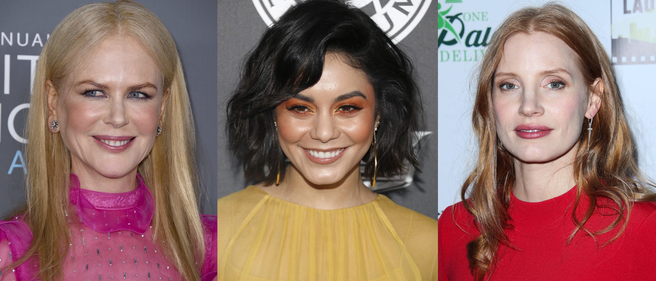 Vanessa Hudgens, Jessica Chastain y Nicole Kidman lucen los peores beauty looks de la semana