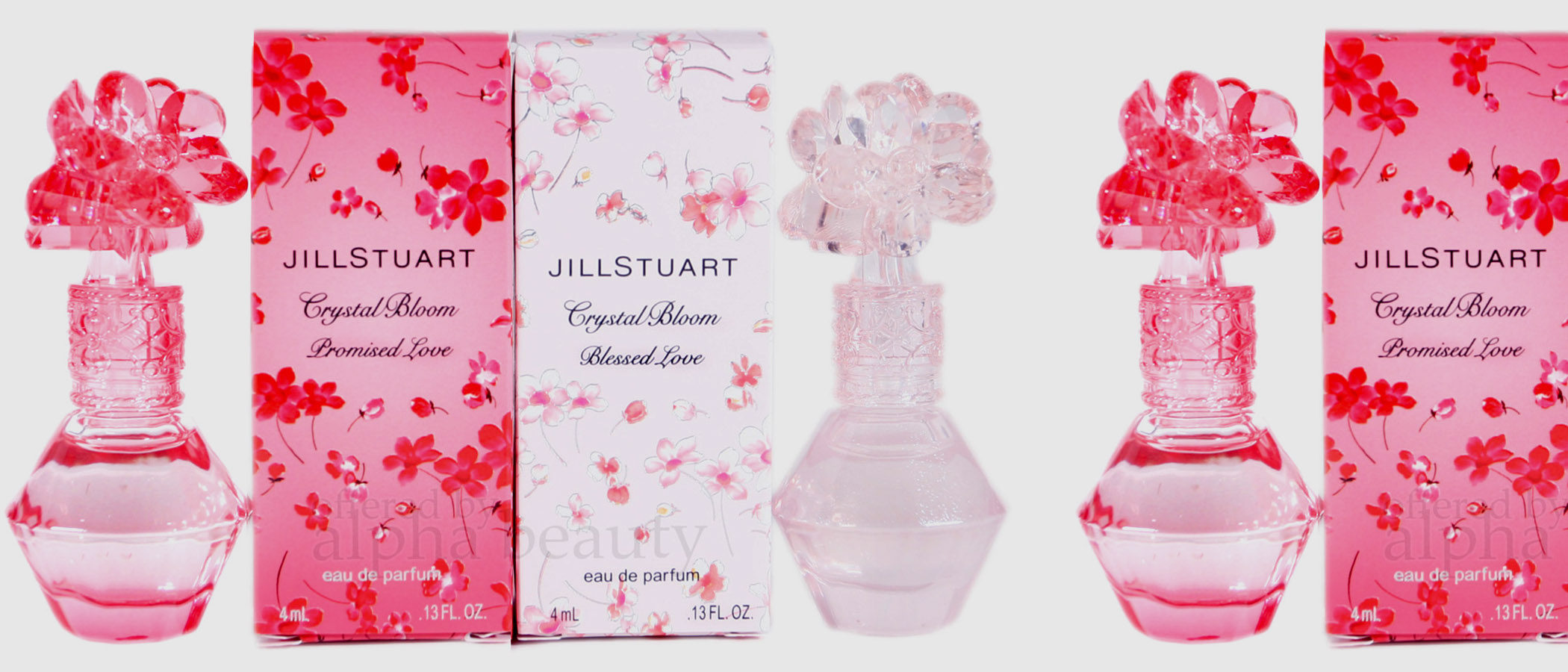 Jill Stuart presenta dos ediciones limitadas de la colección 'Crystal Bloom': 'Blessed Love' y 'Promised Love'