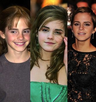 Análisis de los cambios de peinado de Emma Watson