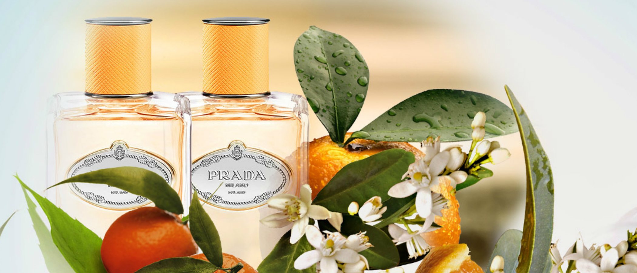 Prada sorprende con un aroma cítrico en su nuevo perfume 'Les Infusions de Prada Mandarine'