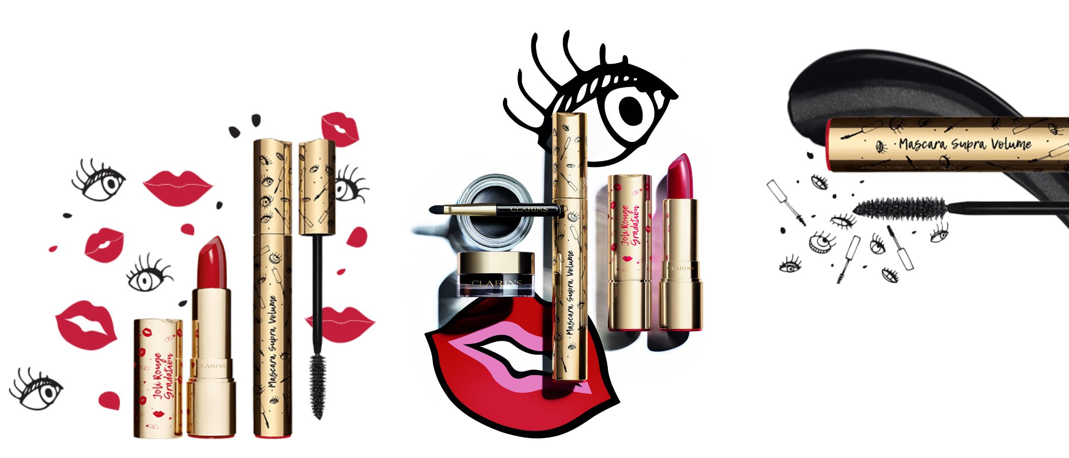 'The Joli Rouge & Noir!', la exclusiva colección de maquillaje de Clarins para este otoño 2018