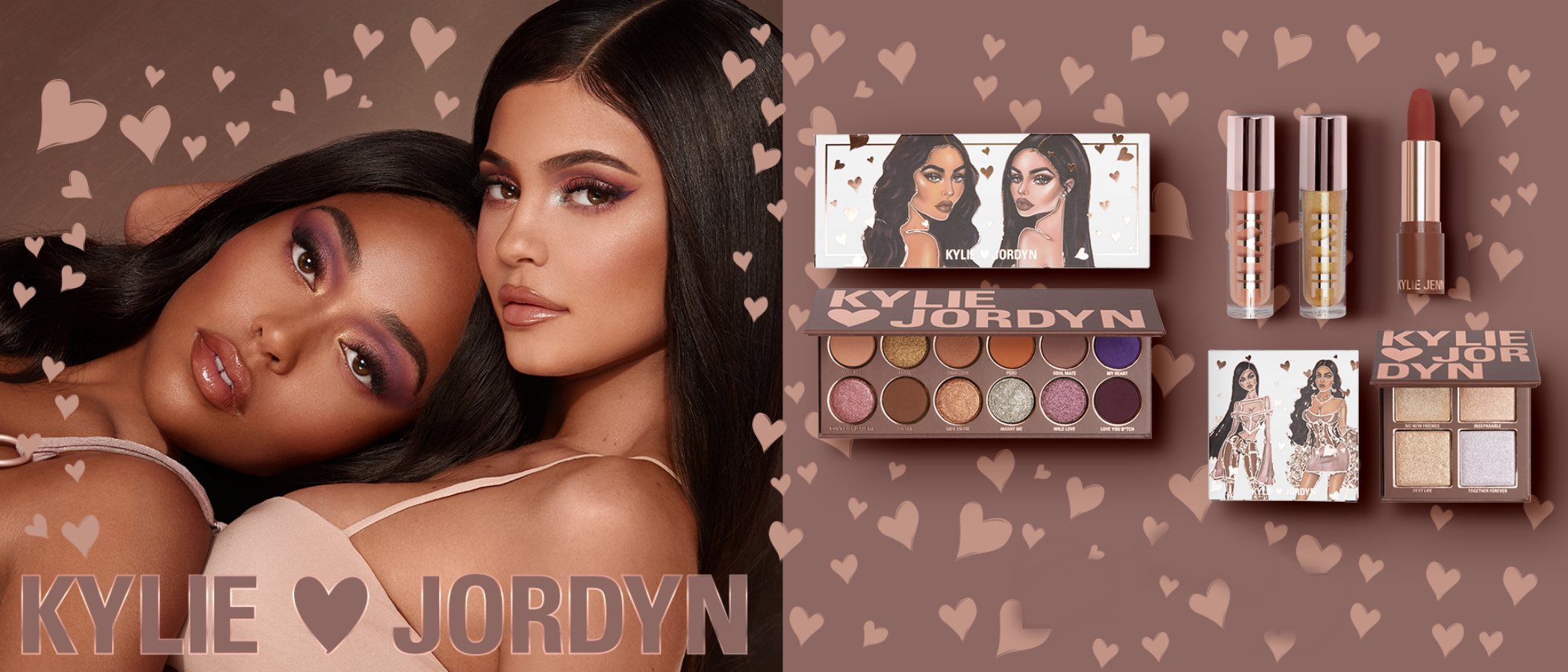 'Kylie x Jordyn', la nueva colección de maquillaje de Kylie Jenner en colaboración con su amiga Jordyn Woods