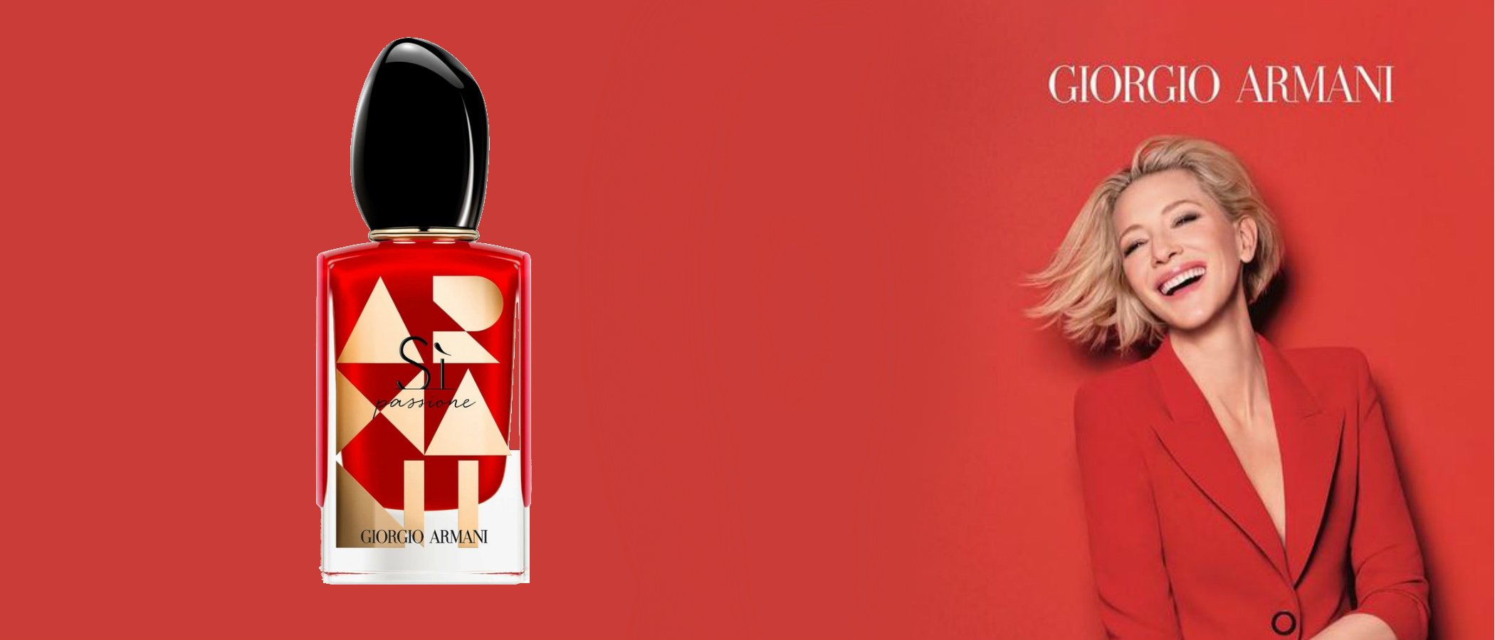 Giorgio Armani reedita el perfume 'Sì Passione' con un nuevo packaging en edición limitada