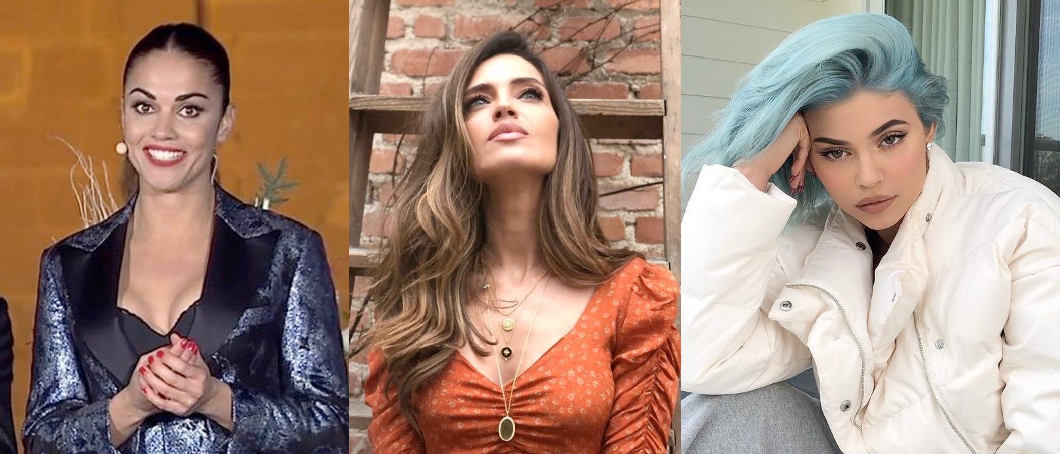 Lara Álvarez, Sara Carbonero y Kylie Jenner lucen los mejores beauty looks de la primera semana de 2019