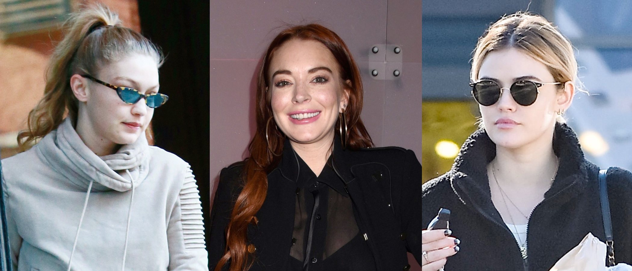 Gigi Hadid, Lindsay Lohan y Lucy Hale lucen los peores beauty look de la primera semana de 2019