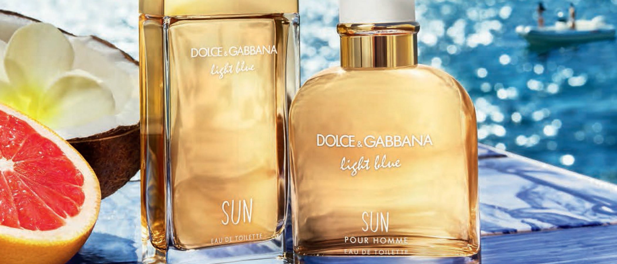 'Light Blue Sun', el dúo de fragancias en edición limitada de Dolce & Gabbana para este verano 2019