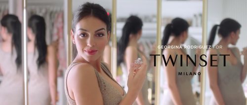Georgina Rodríguez es la embajadora del primer perfume de Twinset Milano