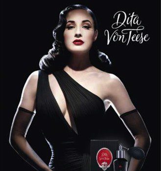 Dita Von Teese lanza al mercado su primer perfume ''sólo para mujeres adultas''