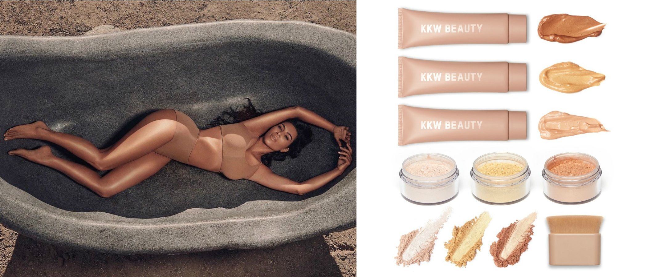 'KKW Body Collection', la nueva línea de maquillaje para el cuerpo de Kim Kardashian