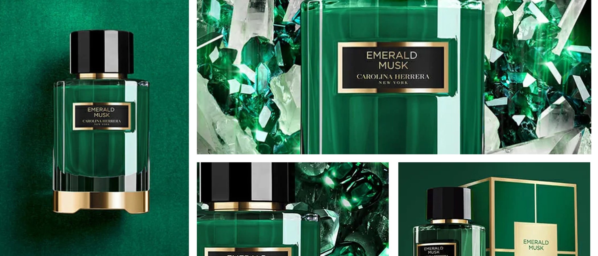 Carolina Herrera lanza 'Emerald Musk', un aroma único, poderoso y equilibrado