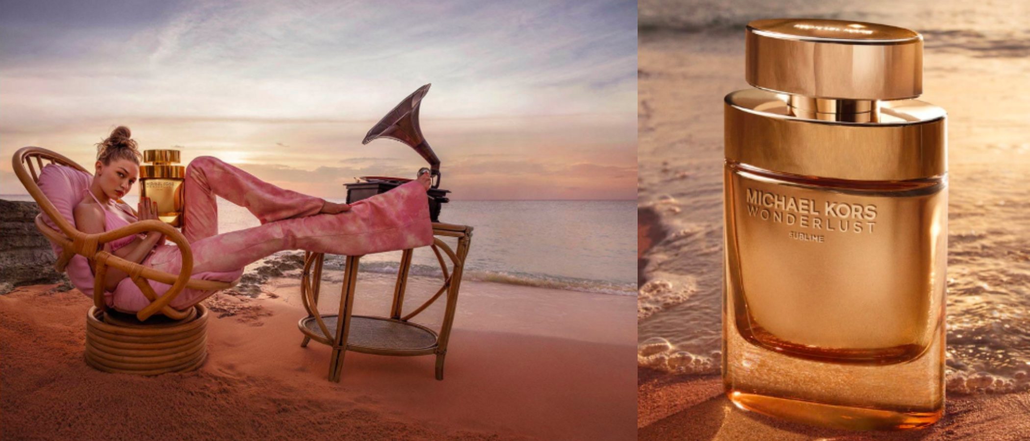 Gigi Hadid presenta 'Wonderlust Sublime', el nuevo perfume femenino de Michael Kors