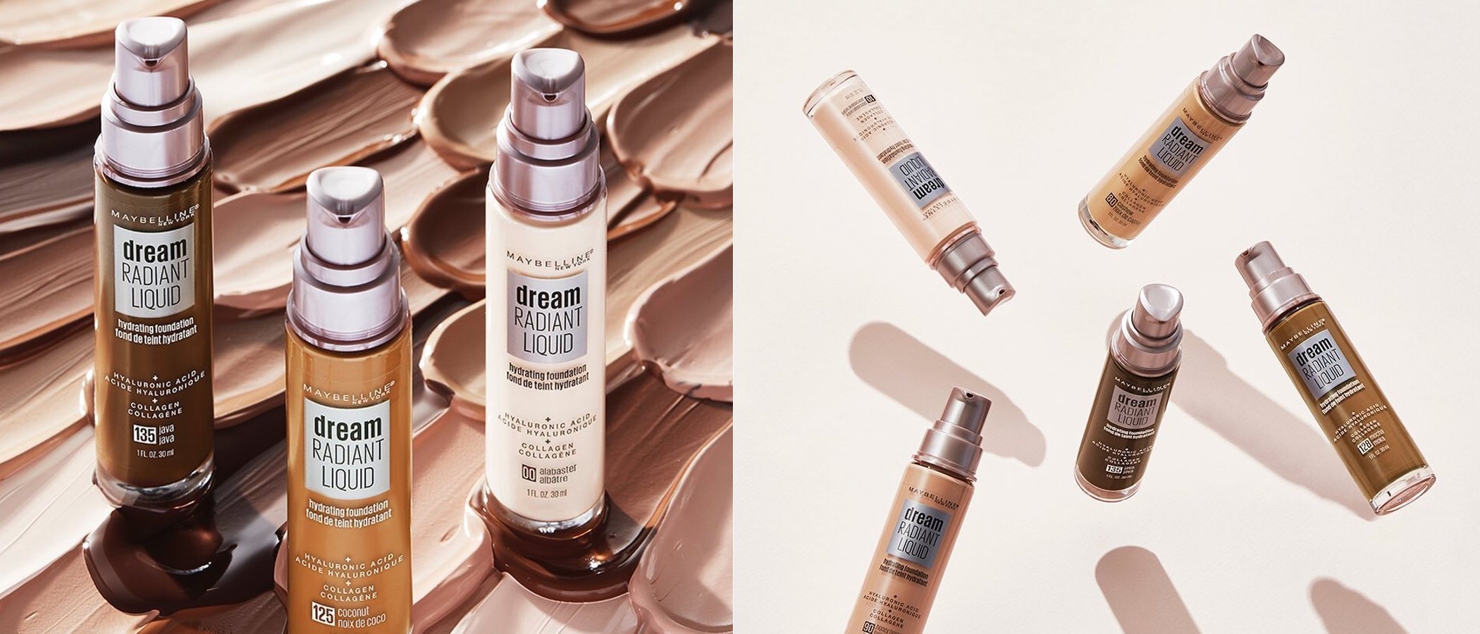 La 'Dream Radiant Liquid' de Maybelline, la base de maquillaje que protege las pieles secas