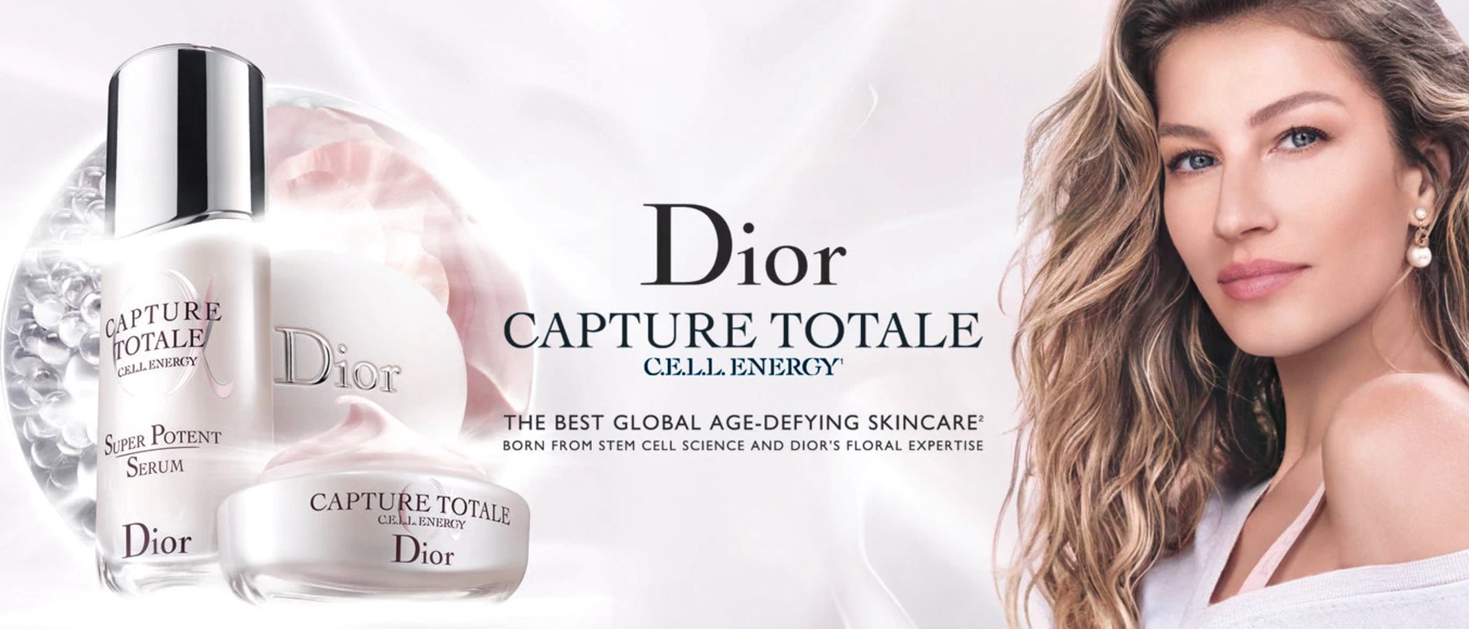 Dior presenta 'Capture Totale' de la mano de Gisele Bündchen