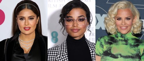 Salma Hayek, Ella Balinska y Jenny McCarthy lucen los mejores beauty looks de la semana