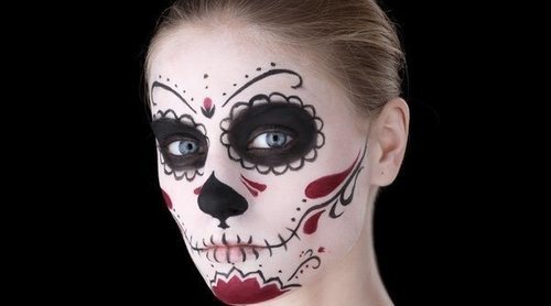 Maquillaje de calavera para Halloween