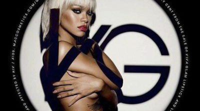 Rihanna posa muy sexy para la campaña de su línea 'Viva Glam' de MAC