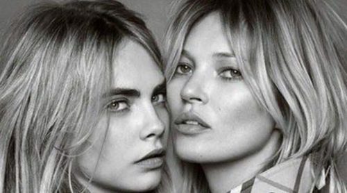 Cara Delevingne y Kate Moss, unidas de nuevo para la fragancia 'My Burbery'