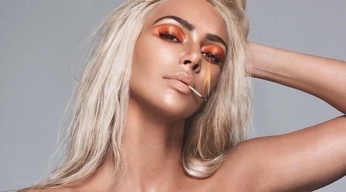 Kim Kardashian lanza su colección de maquillaje más ardiente: así es 'Fire'