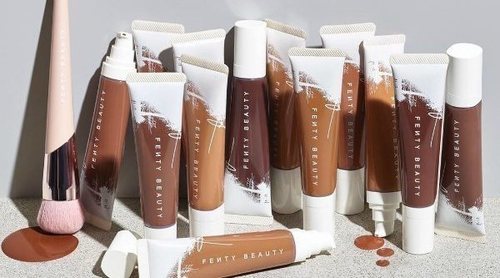 Fenty Beauty by Rihanna lanza su base de maquillaje para pieles secas en 50 tonos